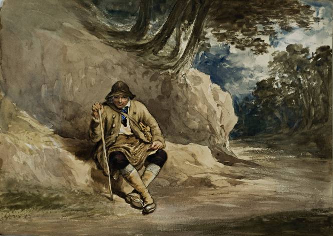 Old Man on a Lane
