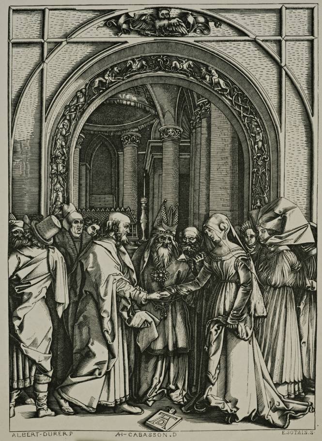 Albrecht Dürer's The Betrothal of the Virgin