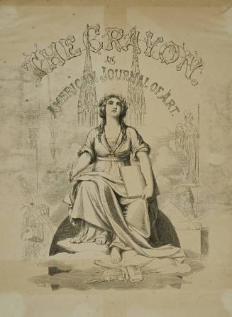 Title page - The Crayon, An American Journal of Art