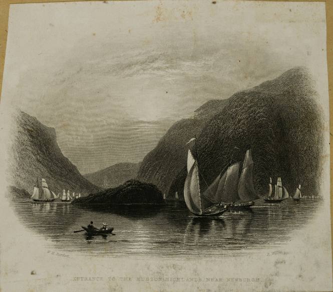 Entrance to the Hudson Highlands near Newburgh