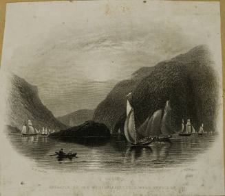 Entrance to the Hudson Highlands near Newburgh