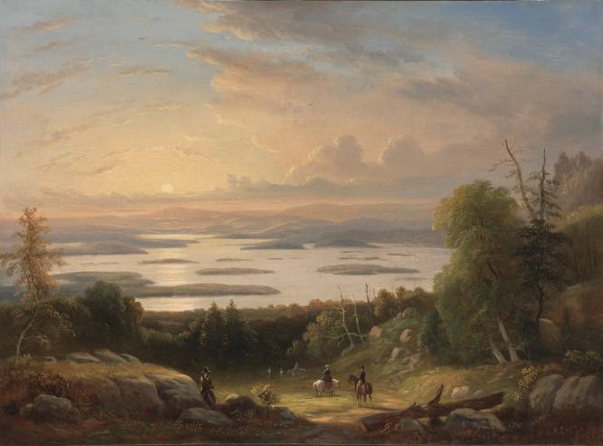 View of Lake Winnepesaukee (Squam Lake)
