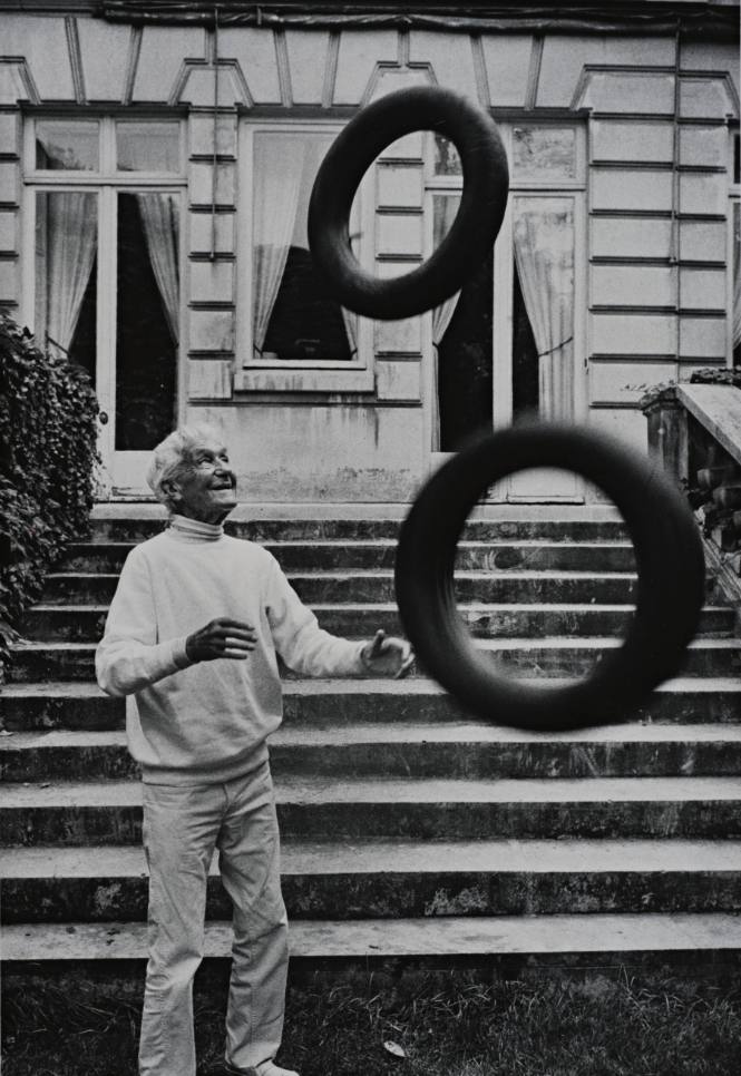Jacques-Henry Lartigue Juggling Inner Tubes