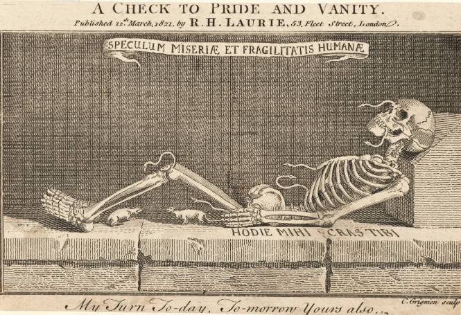 A Check to Pride and Vanity (My Turn To-day, Tomorrow Yours also...)
