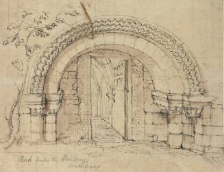 Arch under the Treasury, Canterbury