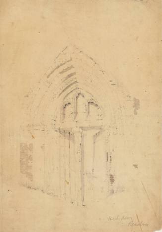West Door, Reculver, Kent