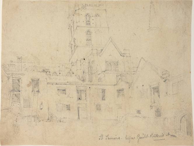 St. Saviour, before Gwilt - Restored it, Southwark