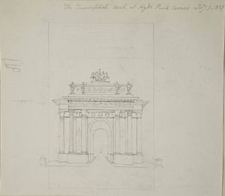 The Triumphal Arch at Hyde Park Corner