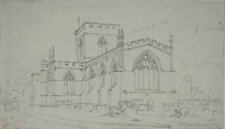Edington Church from South East