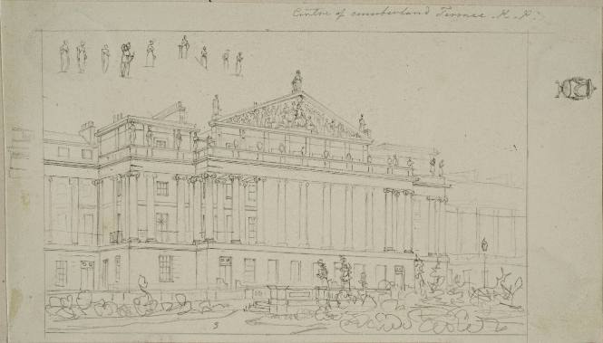 Centre of Cumberland Terrace, R. P.