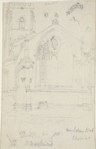 S. E. View of Mildon Hall Church