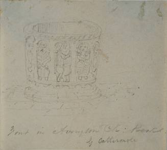 Font in Avington Church