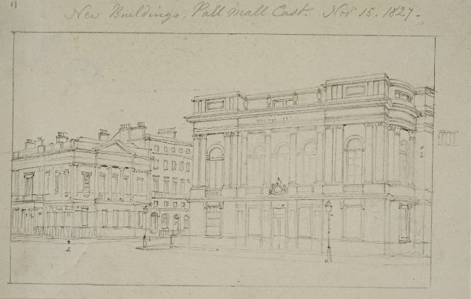 New Buildings, Pall Mall East