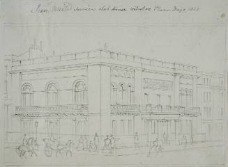 United Service Club House, Waterloo Place