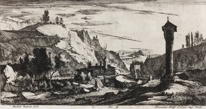 The Column, No. 1 from the series Eight Tyrolean Landscape