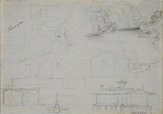 Sketches of Trees and Buildings