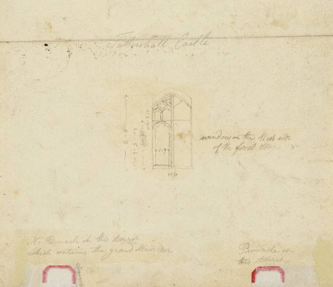 Window on the West Side of the fourth story, Tattershall Castle
