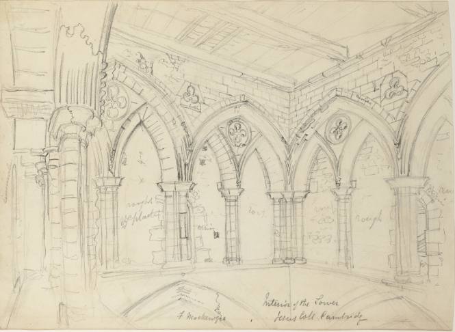 Jesus College, Cambridge, Interior of the Tower