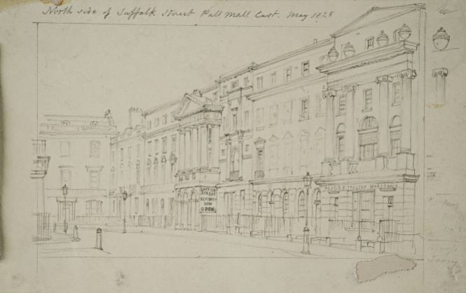 North Side of Suffolk Street, Pall Mall East