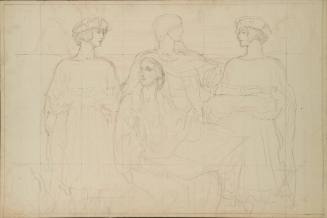 Composition sketch for The Donors