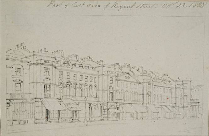 Part of East Side of Regent's Street