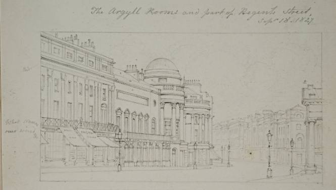 The Argyll Rooms and Part of Regent's Street