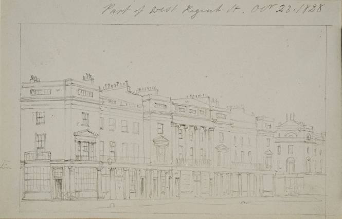 Part of West Regent's Street