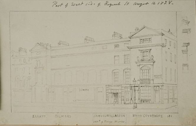 Part of the West Side of Regent's Street
