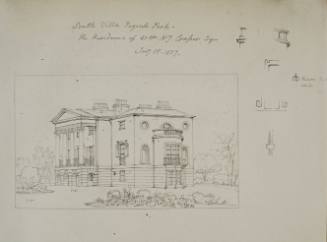 South Villa, Regent's Park The Residence of William H. J. Cooper, Esq.