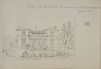 Villa in Regent's Park, The Residnece of Lady Arbuthnot