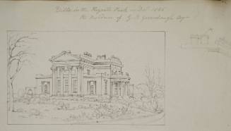 Villa in Regent's Park,  Residence of G. B. Greenbough, Esq.