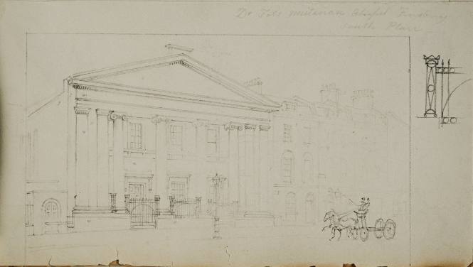 Dr. Fox's Mitarian Chapel,  Finsbury South Place