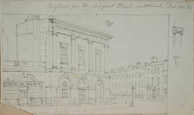 Asylum for the Indigent Blind, Southwark