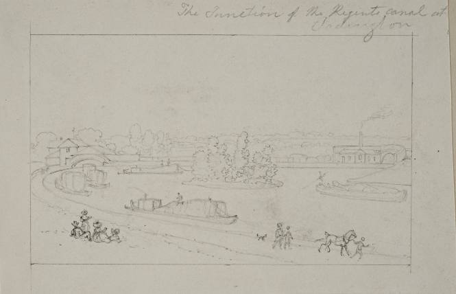 The Junction of Regent's Canal at Paddington