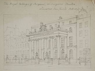 The Royal College of Surgeons, or Surgeons Theatre, Lincoln Inn Fields