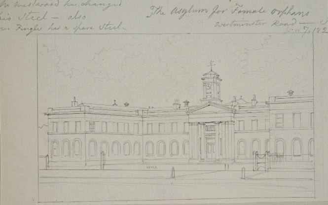 The Asylum for Female Orphans, Westminster Road