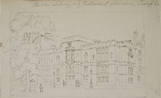 The New Library and Parliament Chambers, Temple