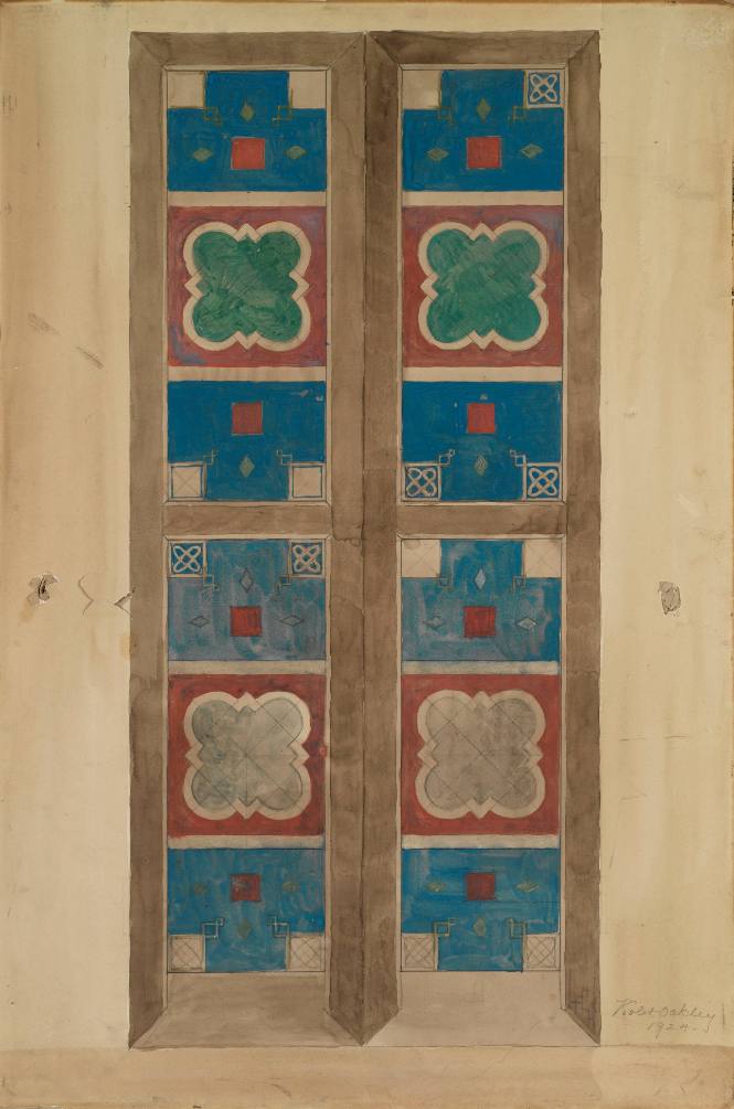 Designs for Wooden Shutters: Designs from stencil