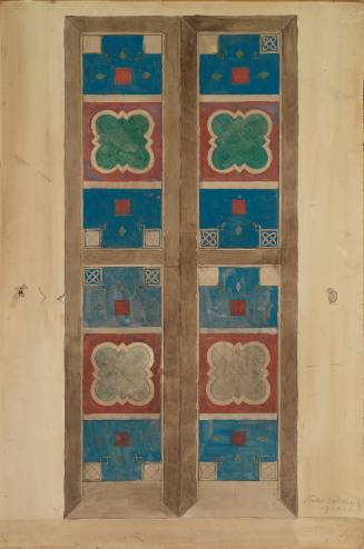Designs for Wooden Shutters: Designs from stencil