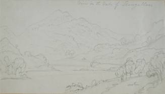 View of the Vale of Llangellen