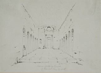 Interior of Cella of Temple of Concord