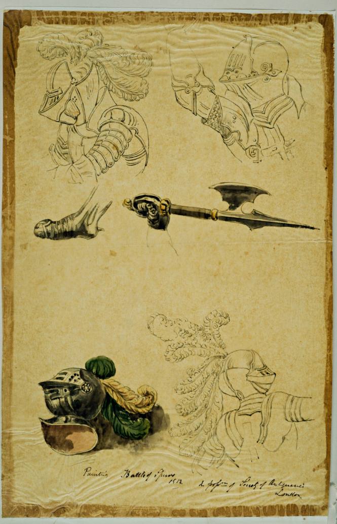 Studies from Painting - "The Battle of Spurs 1513"