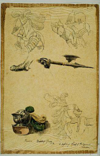 Studies from Painting - "The Battle of Spurs 1513"