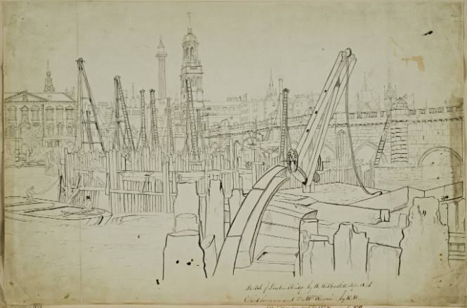 Sketch of London Bridge