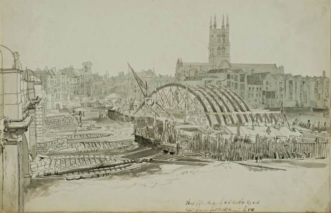 Sketch of London Bridge