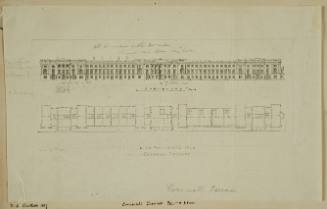 Cornwall Terrace, Elevation and Plan