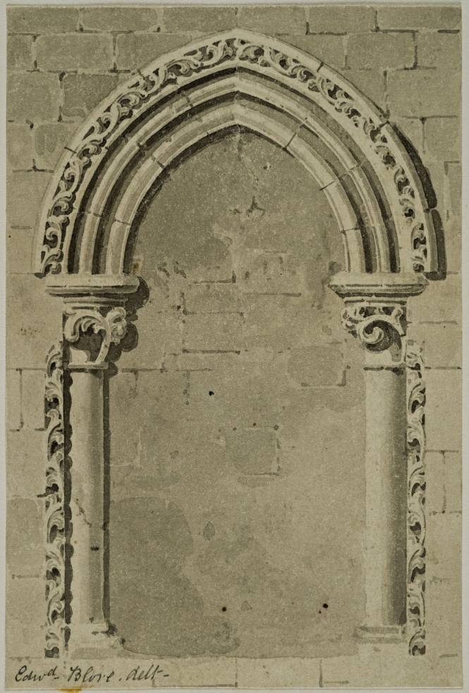 Decorated Arch Peterborough Cathedral