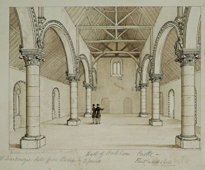 Hall of Oakham Castle, Ruttanshire