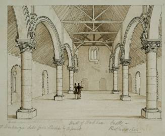 Hall of Oakham Castle, Ruttanshire