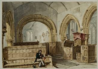 Interior of Kingston Church, Wiltshire